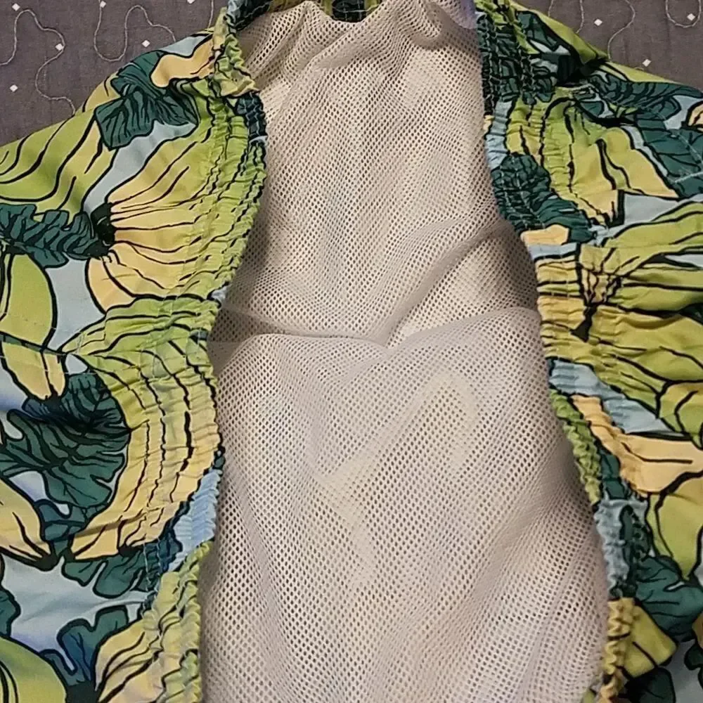 Trunks banana swim shorts size large